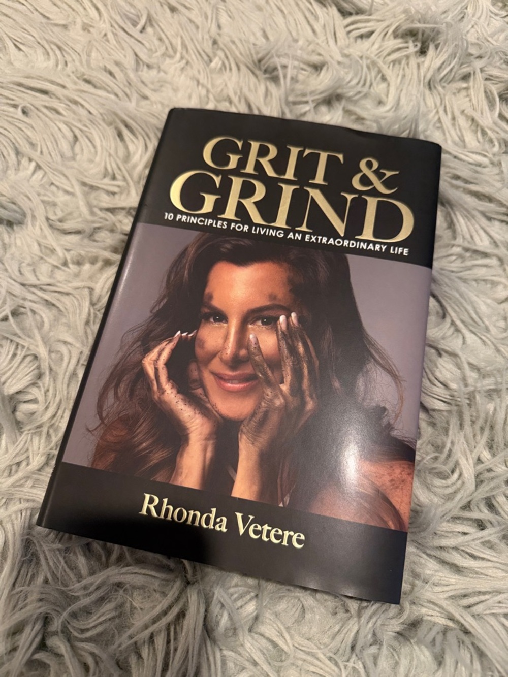 Grit & Grind Hardcover Book - Black and Gold